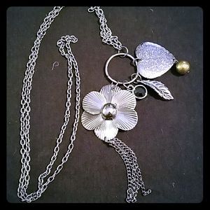 Beautiful 4 charm necklace! ❤